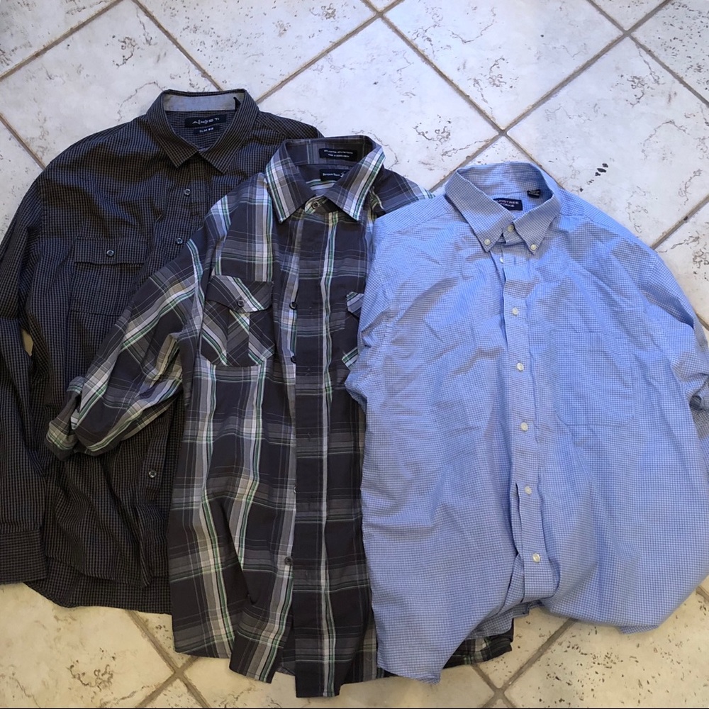 Bundle of button down shirts